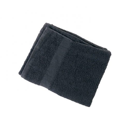 TOALLA 100% ALGODON NEGRA 40X80 EUROSTIL