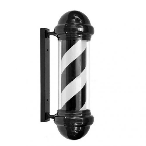 POLO BARBERO NEGRO Y BLANCO EPSILON