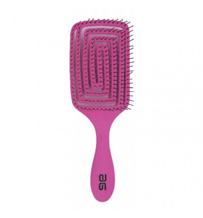 CEPILLO ECO BIO PALA CUADRADA ROSA ASUER