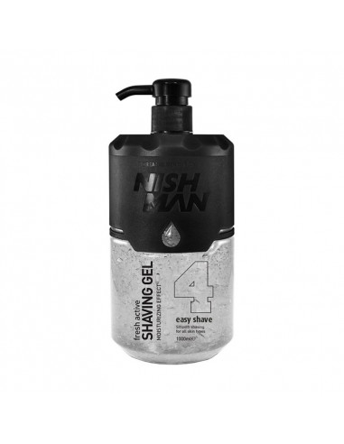 SHAVING GEL TRANSPARENTE 1000ML NISHMAN