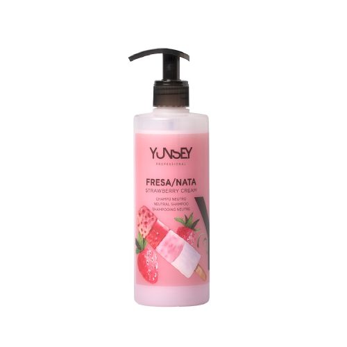 CHAMPU NEUTRO FRESA Y NATA 1000ML YUNSEY