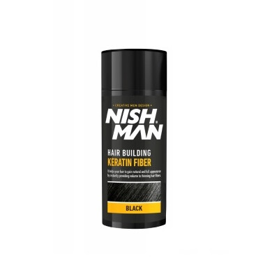 FIBRA CAPILAR NEGRA 21GR NISHMAN