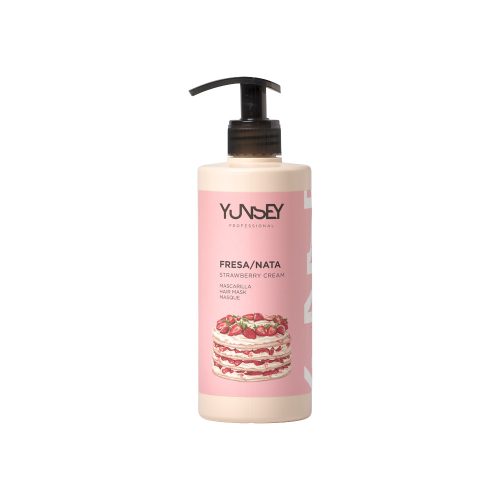 MASCARILLA FRESA Y NATA 400ML YUNSEY