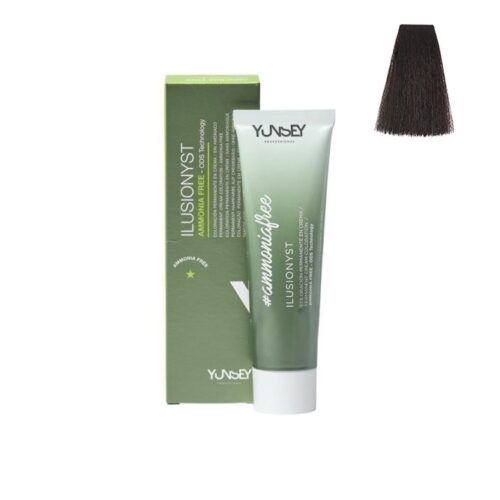 TINTE ILUSIONYST SIN AMONIACO 4/00 100ml YUNSEY