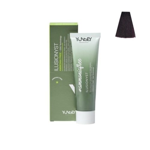 TINTE ILUSIONYST SIN AMONIACO 4/05 100ml YUNSEY