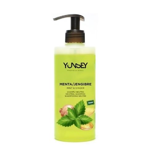 YUNSEY - CHAMPU NEUTRO MENTA Y JENGIBRE 400ML