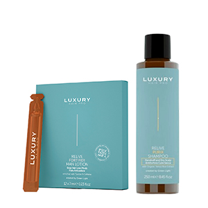 Loción anticaida y champú anticaspa Luxury