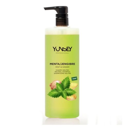YUNSEY - CHAMPU NEUTRO MENTA Y JENGIBRE 1000ML