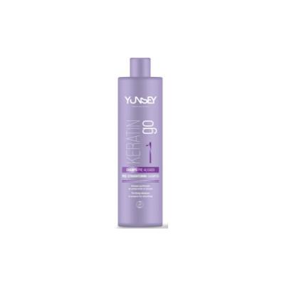 YUNSEY - CHAMPU PREALISADO KERATIN GO 500 ML
