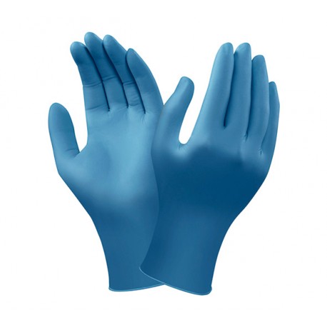GUANTES DE NITRILO AZUL L SANTEX 