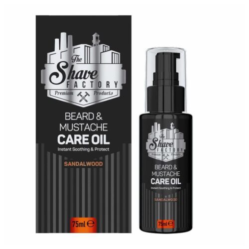 THE SHAVE FACTORY - ACEITE DE BARBA SANDLWOOD 75ML